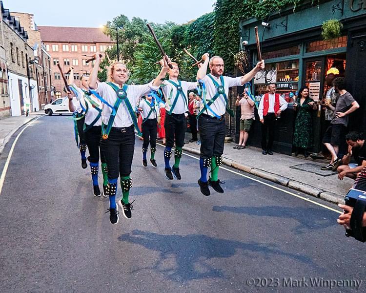 Quaggy Morris dancing