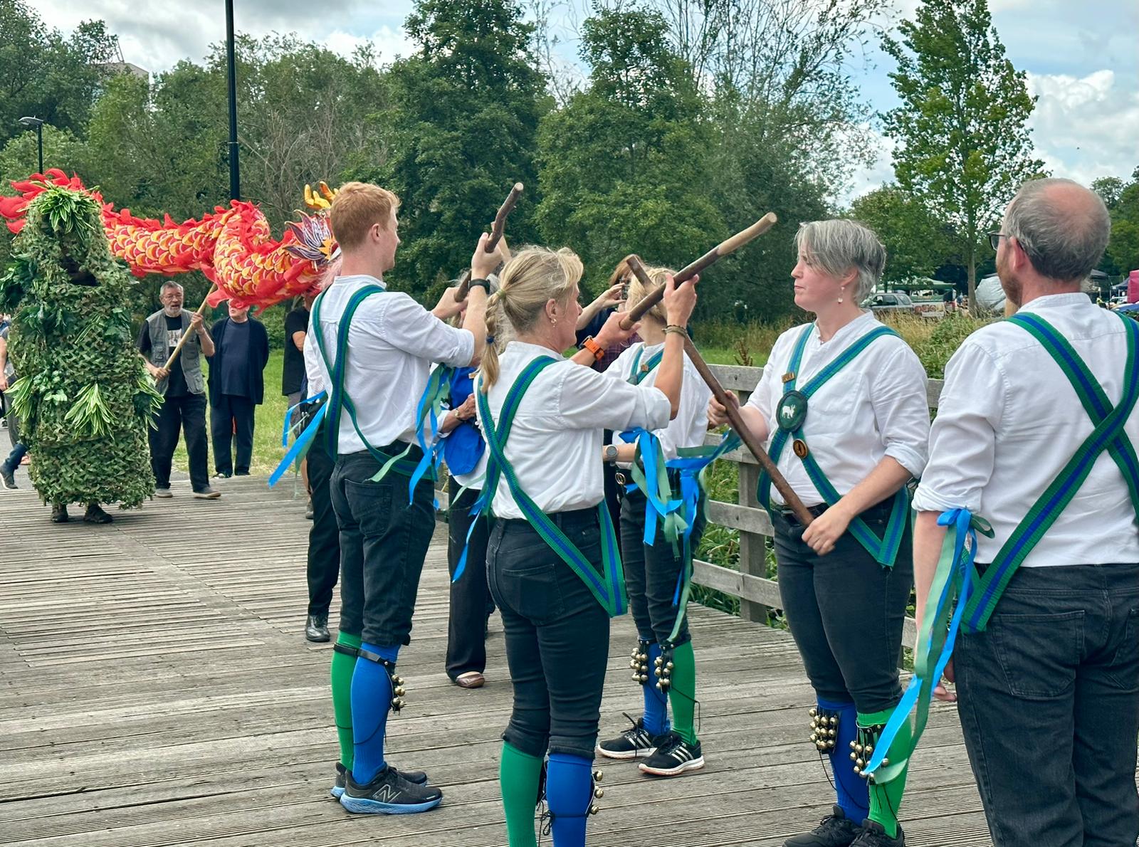 Quaggy Morris dancing